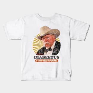 RETRO DIABEETUS I GOT THE SUGARS! Kids T-Shirt